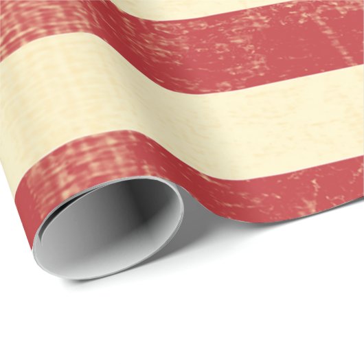 Amerikaanse vlag vervaagd cadeaupapier (Rol Hoek)