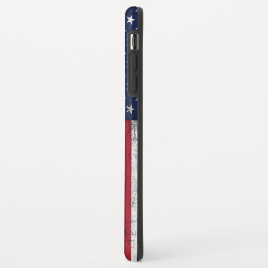Amerikaanse Vlag Vervuild Case-Mate iPhone Case (Achterkant/links)