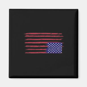 Amerikaanse vlag verzet zich ondersteboven VS Magneet