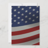 Amerikaanse vlag | Victory Promotion Achievement | Kaart (Achterkant)