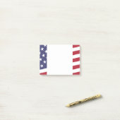 Amerikaanse vlag - Vier de VS - 4 juli Classic Post-it® Notes (Op bureau)
