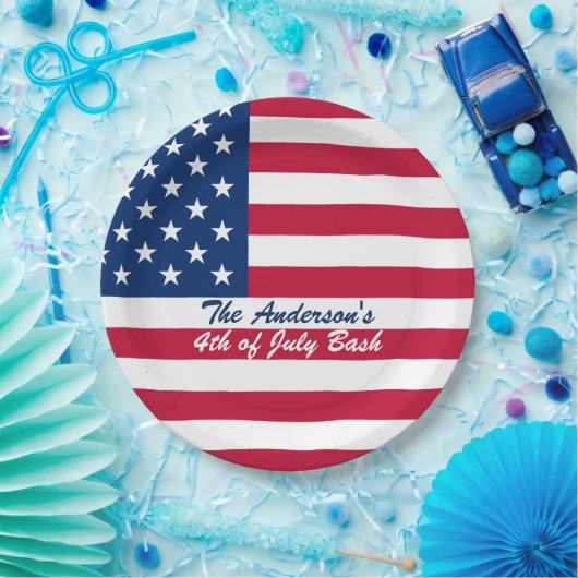 Amerikaanse vlag Vierde Bord juli (Feest)