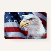 Amerikaanse vlag Vierde juli Badge (Voorkant)