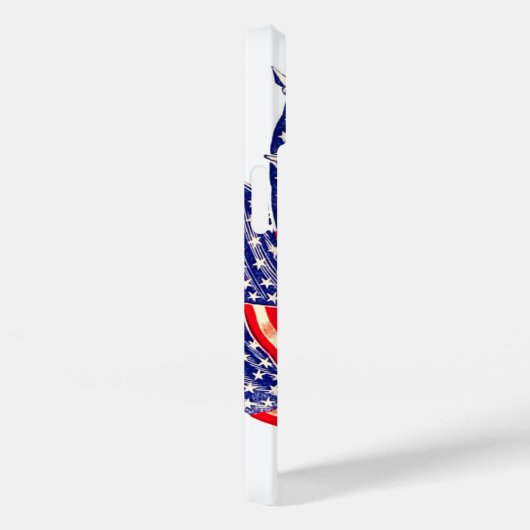  Amerikaanse vlag, vierde juli Case-Mate iPhone Case (Achterkant / Rechts)
