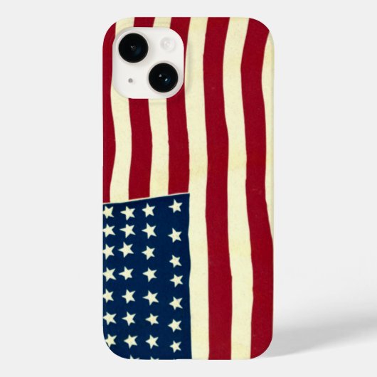  Amerikaanse vlag, vierde juli Case-Mate iPhone Case (Achterkant)