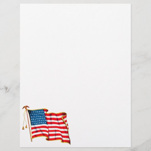  Amerikaanse vlag, vierde juli Flyer (Voorkant)