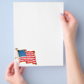  Amerikaanse vlag, vierde juli Flyer (Hand)