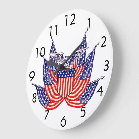 Amerikaanse vlag, vierde juli Grote Klok (Hoek)