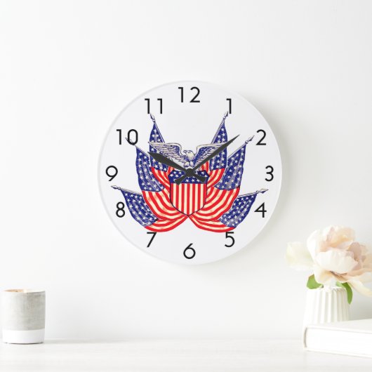  Amerikaanse vlag, vierde juli Grote Klok (Huis)