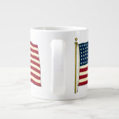  Amerikaanse vlag, vierde juli Grote Koffiekop (Achterkant)