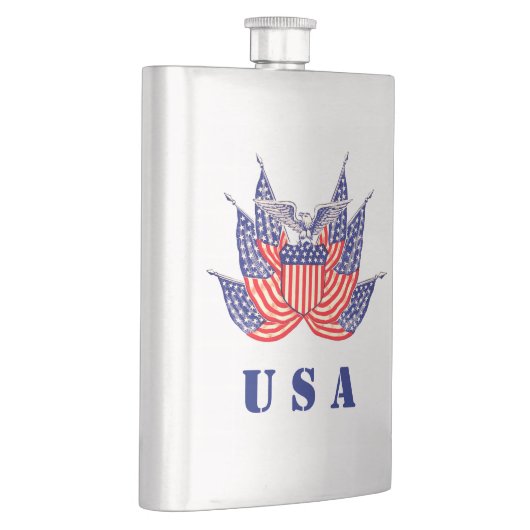  Amerikaanse vlag, vierde juli Heupfles (Rechts)