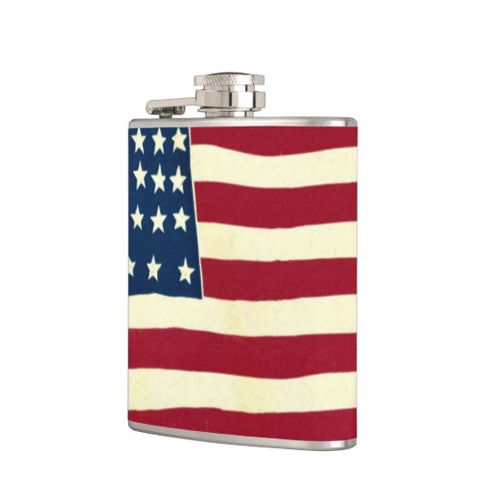  Amerikaanse vlag, vierde juli Heupfles (Links)