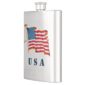  Amerikaanse vlag, vierde juli Heupfles (Links)