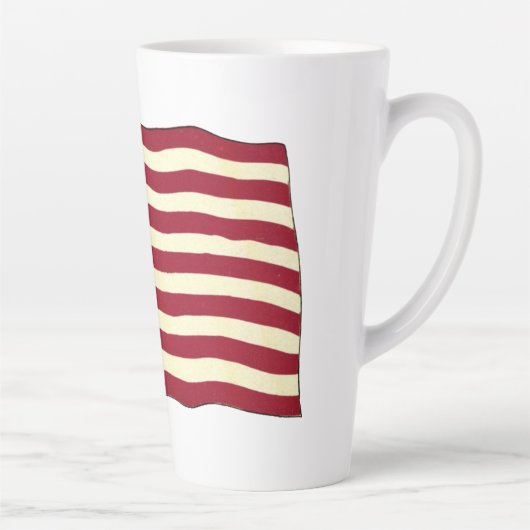  Amerikaanse vlag, vierde juli Latte Mok (Rechts)