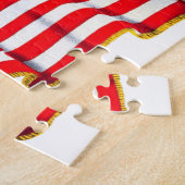  Amerikaanse vlag, vierde juli Legpuzzel (Zijkant)