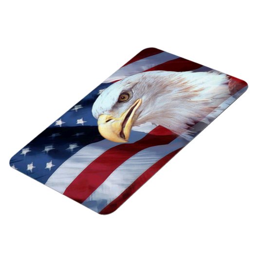 Amerikaanse vlag Vierde juli Magneet (Linkerzijde)