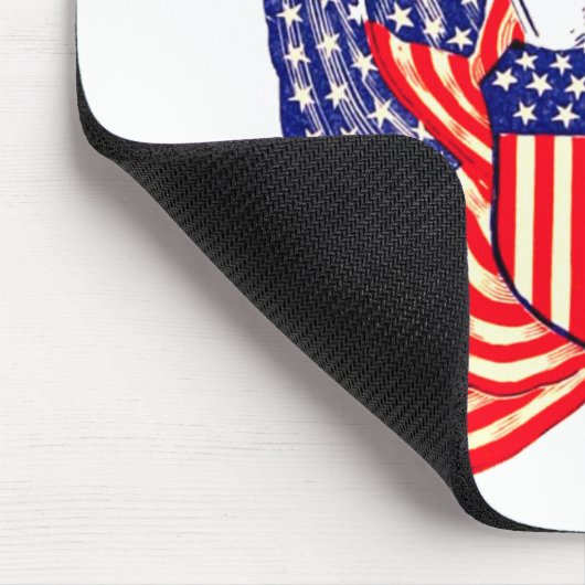  Amerikaanse vlag, vierde juli Muismat (Hoek)