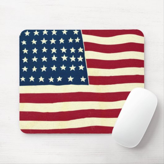 Amerikaanse vlag, vierde juli Muismat (Met muis)