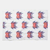  Amerikaanse vlag, vierde juli Theedoek (Horizontaal)