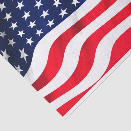 Amerikaanse vlag Vierde juli Tissuepapier (Detail)