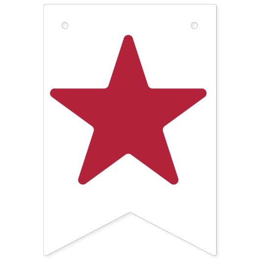 Amerikaanse vlag vierde juli viering vlaggetjes (Tweede vlag)