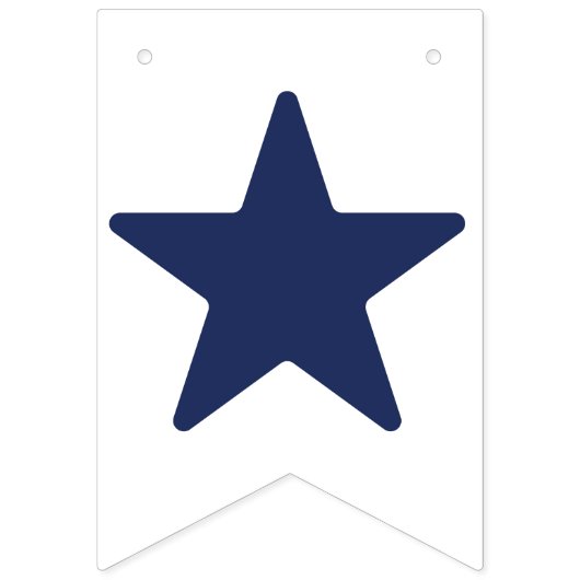 Amerikaanse vlag vierde juli viering vlaggetjes (Eerste vlag)