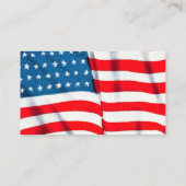 Amerikaanse vlag, vierde juli Visitekaartje (Achterkant)