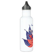  Amerikaanse vlag, vierde juli Waterfles (Links)