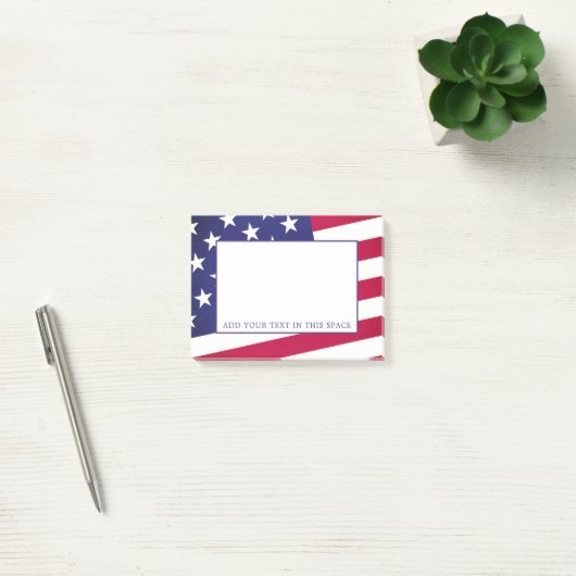 Amerikaanse vlag - viering Verenigde Staten - Aang Post-it® Notes (Kantoor)