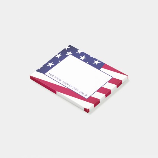 Amerikaanse vlag - viering Verenigde Staten - Aang Post-it® Notes (Schuin)