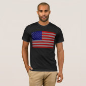 Amerikaanse Vlag Vintage T-shirt (Voorkant volledig)
