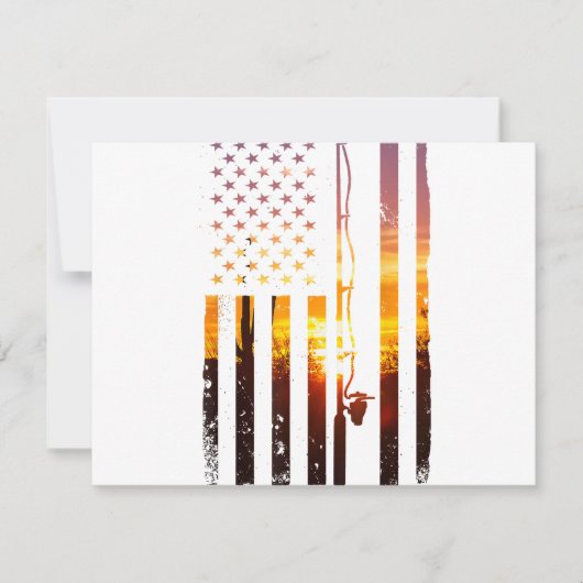 Amerikaanse Vlag Vis Visser Visser Vreemde Baars V (Voorkant)