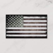 Amerikaanse vlag visitekaartje (Achterkant)