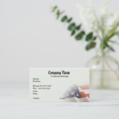 Amerikaanse vlag visitekaartje (Staand voorkant)