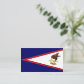 Amerikaanse vlag visitekaartje (Staand voorkant)