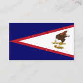 Amerikaanse vlag visitekaartje (Voorkant)