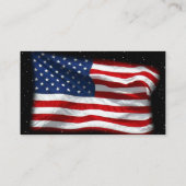 Amerikaanse vlag Visitekaartje QR-code Verenigde S (Achterkant)