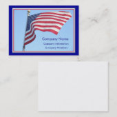 Amerikaanse vlag Visitekaartjes (Voorkant / Achterkant)