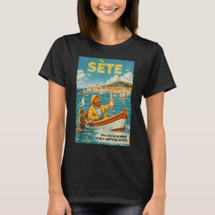 Amerikaanse Vlag Vissen 4 juli T-shirt