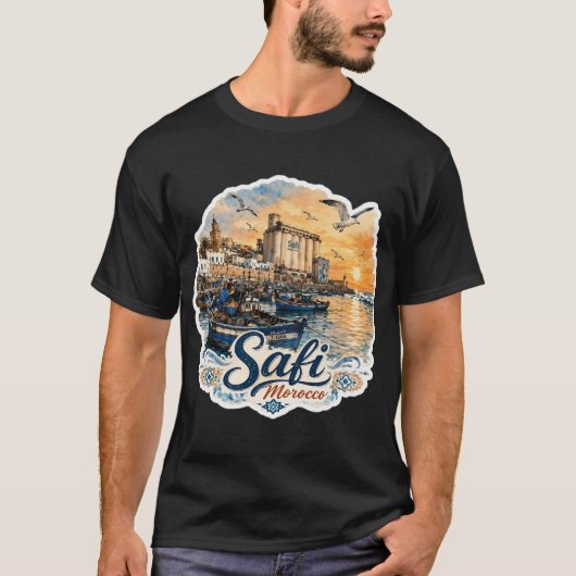 Amerikaanse vlag vissen t-shirt (Voorkant)