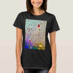 Amerikaanse Vlag Vissen T-shirt