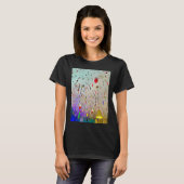 Amerikaanse Vlag Vissen T-shirt (Voorkant volledig)