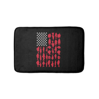 Amerikaanse vlag vissen, Vis VS Vlag Gevist Badmat