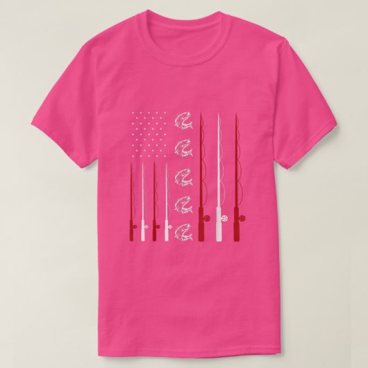 Amerikaanse vlag Vist de Verenigde Staten op 4 jul T-shirt (Design voorkant)