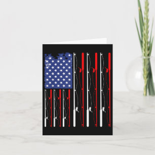 Amerikaanse vlag Vist Rod Vist Lover Kaart
