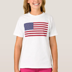 Amerikaanse vlag, vlag van de VS, Amerikaanse vlag T-shirt