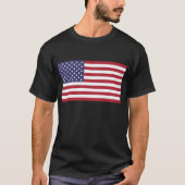 Amerikaanse vlag, vlag van de VS, Amerikaanse vlag T-shirt (Voorkant)