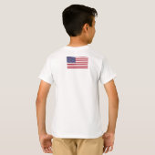 Amerikaanse vlag, vlag van de VS, Amerikaanse vlag T-shirt (Achterkant volledig)