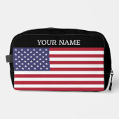 Amerikaanse vlag, vlag van de VS, Amerikaanse vlag Toilettasje (Voorkant)