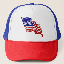 Amerikaanse vlag, vlag van de VS, Amerikaanse vlag Trucker Pet